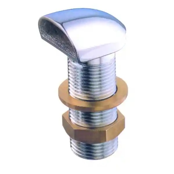 Lalizas 90318 Krom Kaplı Pirinç Tekne Borda Çıkışı 3/4 Inc