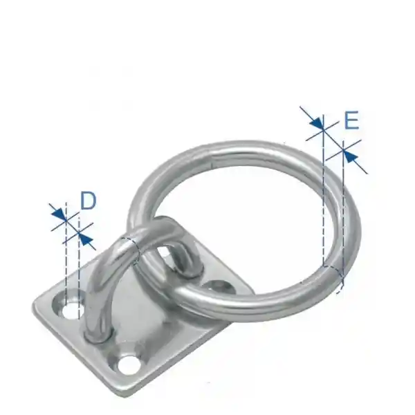 Spare Pad W/Eye Rıng Staınless Stell Dıam 6
