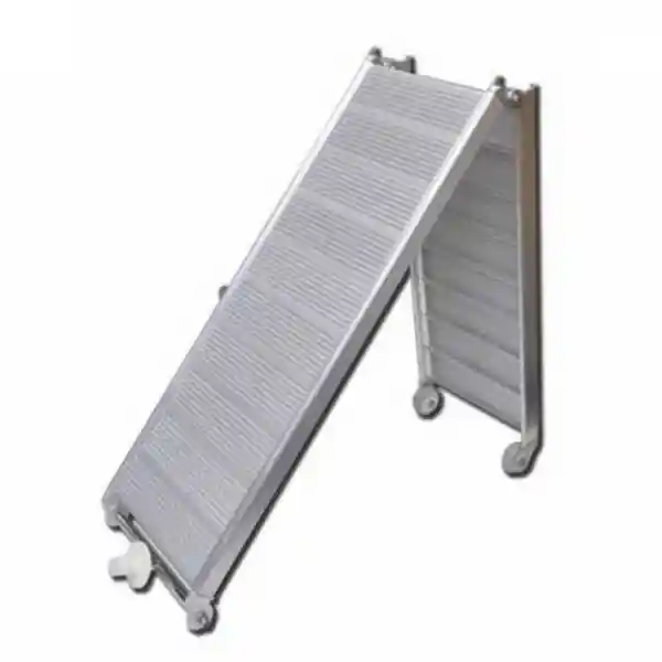 Alüminyum Basamaklı Katlanır Pasarella PSR01-K - 35x210 cm