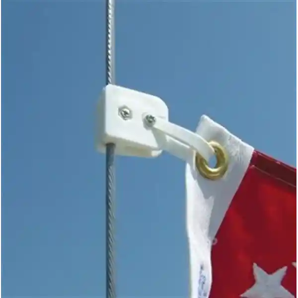 Bayrak bağlama klipsi PLASTİK