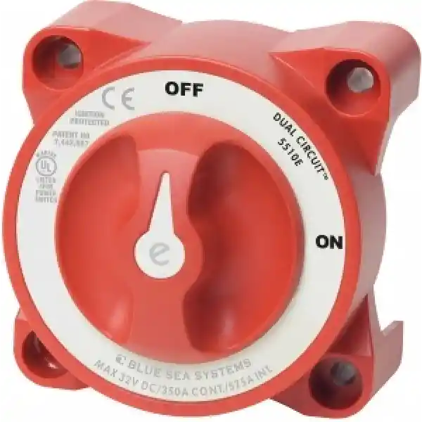 Blue Sea Systems E-serisi Dual Circuit Devre Kesici