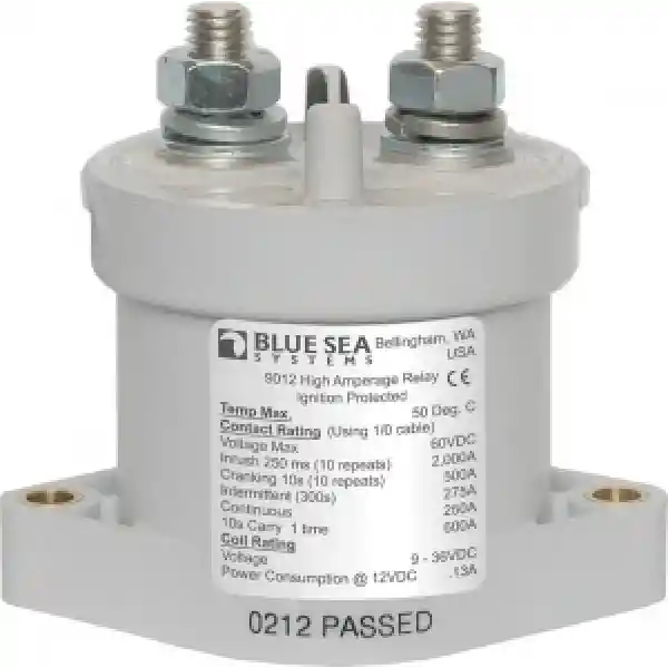 Blue Sea Systems L Serisi Solenoid Switch