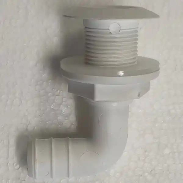 Lalizas Tekne İçi Dirsek 90° Ø20mm Beyaz Toptan Paket