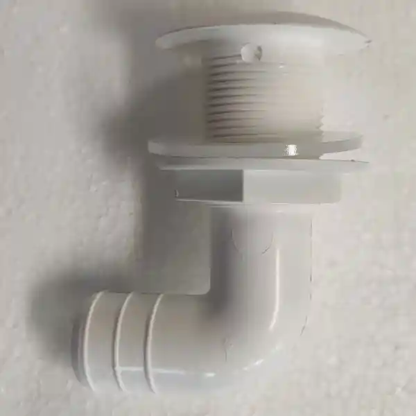 Bulk Packaging For Oem, Thru-Hull Elbow 90°, For Hose Ø 25mm, Beyaz, İso