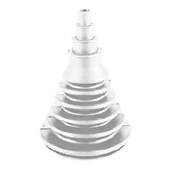 Kablo Körüğü, Ø 115mm, Cut-Out Ø 76mm Beyaz