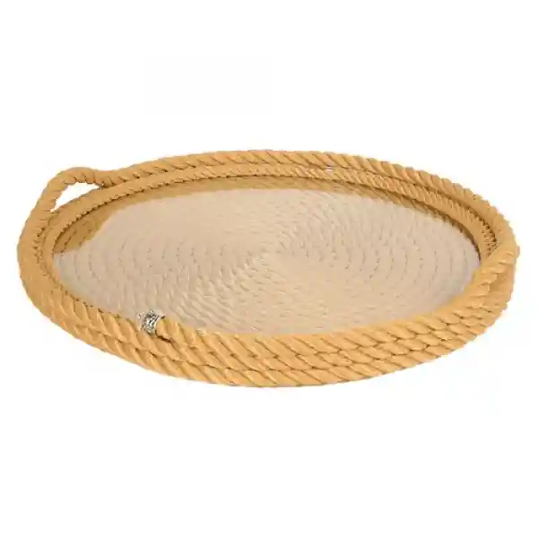 CaptainRA Sade Tepsi 35 cm Krem