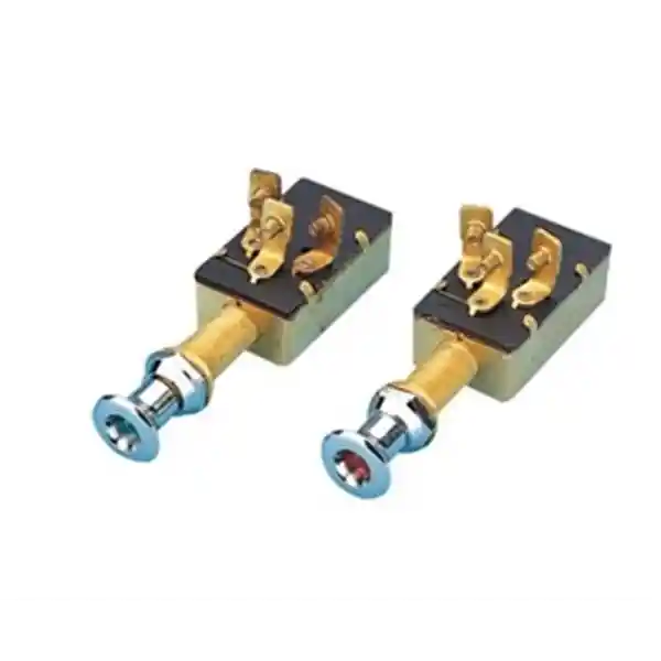 Çekmeli switch kırmızı ışıklı 12V/24V