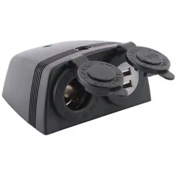 Çiftli Usb Soketi Ve Çakmak Soketi