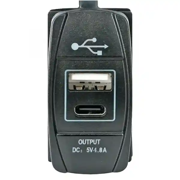 Lalizas Çift Portlu USB Şarj Soketi (USB-A & USB-C)