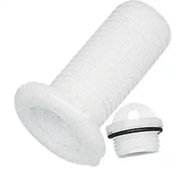 Nuova Rade Drenaj Tapası Yuvarlak Ø48mm Beyaz