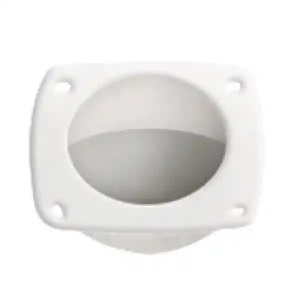 Lalizas Gömme Kulp Ø44mm 57x57mm Plastik Krem