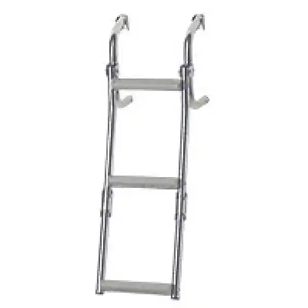 Lalizas 29398 Katlanır Merdiven,paslanmaz Çelik 316 Narr.transom,2+1 Steps