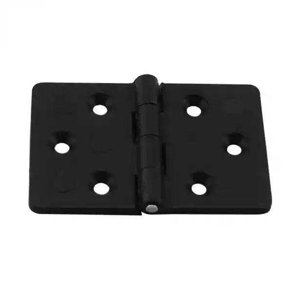 Lalizas Polyamid Menteşe Dikdörtgen 60x40x3mm Siyah