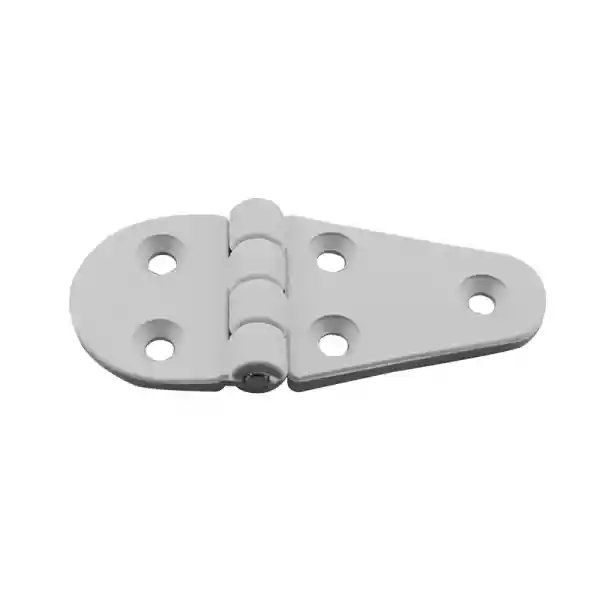 Lalizas Polyamid Menteşe Semi-Oval 90x40x4.5mm Beyaz