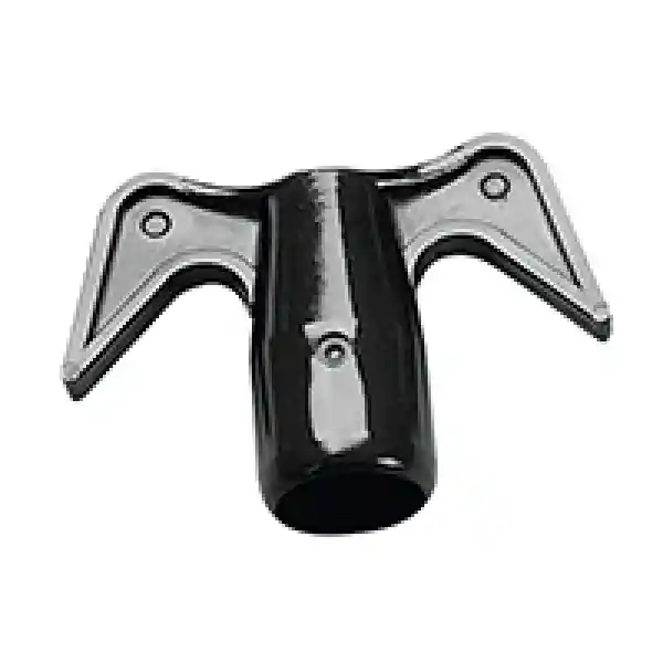 Lalizas 44243 Hook Double Plast Threaded Ø 30mm Siyah