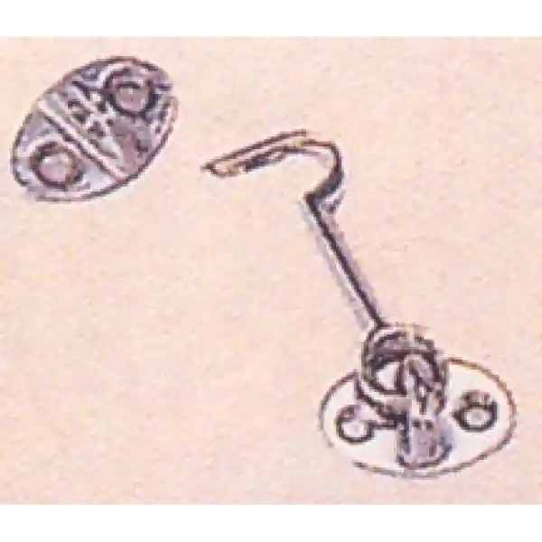 Kapı Kancası,krom Kaplama, L: 10cm