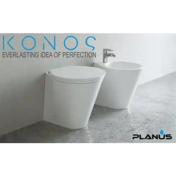 Konos 12V Beyaz Taş Tuvalet