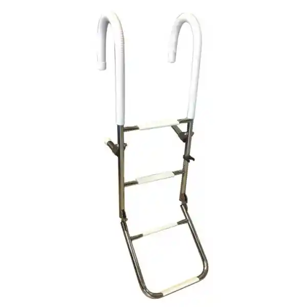 Krom Merdiven Katlanır 4 Basamaklı 35X120cm