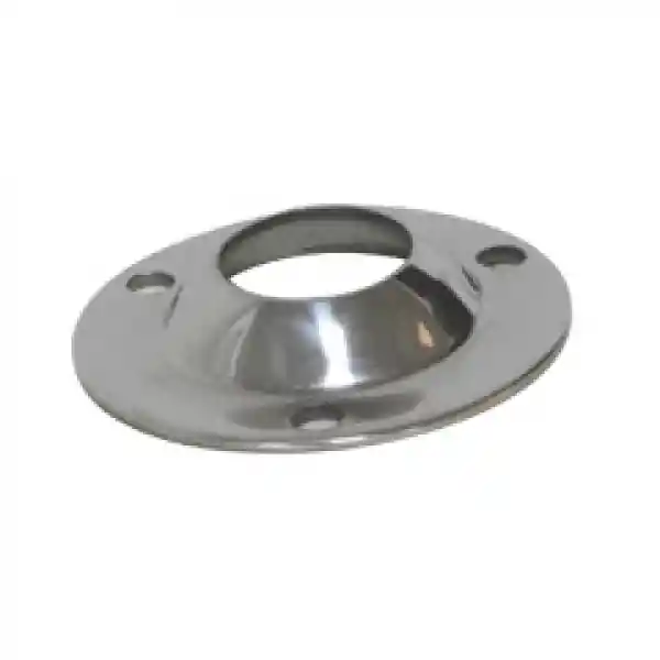 Lalizas Krom Taban 90° AISI 316 Çap 22mm