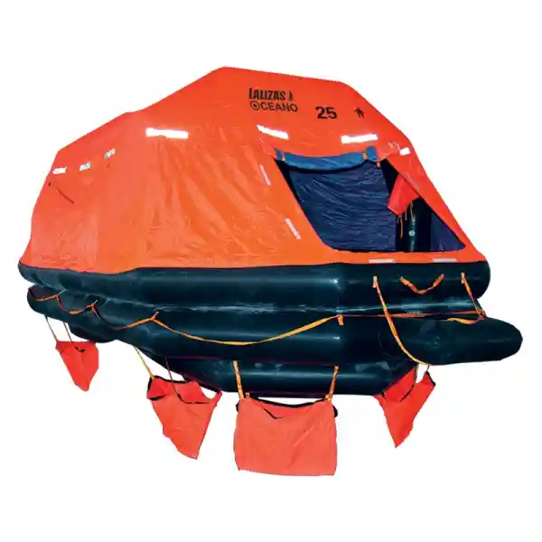 Ocean 72554 Cansalı SOLAS Oceano Throw-overboard Self-rıghtıng Type 100 Kişilik Konteynır (b)