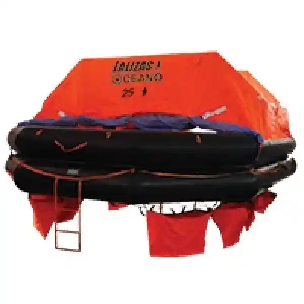 Ocean 79910 Cansalı SOLAS Oceano,mer,throw-overboard Type,25 Kişilik,kanister (b)