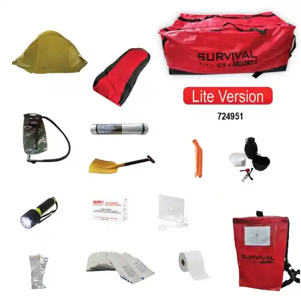 Lalizas 724951 Grioup Survival Kit (6 Kişilik) Lite Version