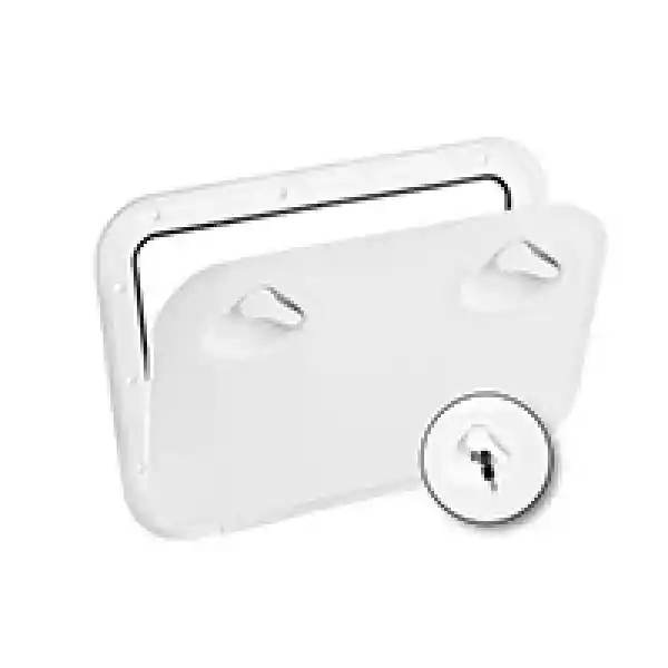 Nuova Rade Mid Line Hatch Kilitli Beyaz 355x600mm