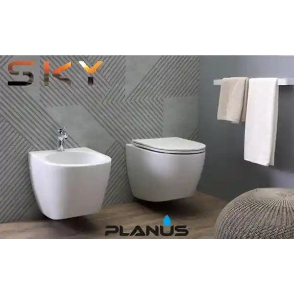 Sky 12V Beyaz Taş Tuvalet