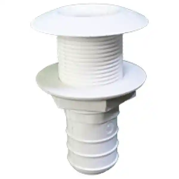 Lalizas Thru-Hull Geçiş Rakoru 7/8 Ø25mm Beyaz