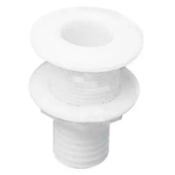 Lalizas Thru-Hull Geçit Rakoru 1/2 Hortum Baglantılı Ø13mm Beyaz