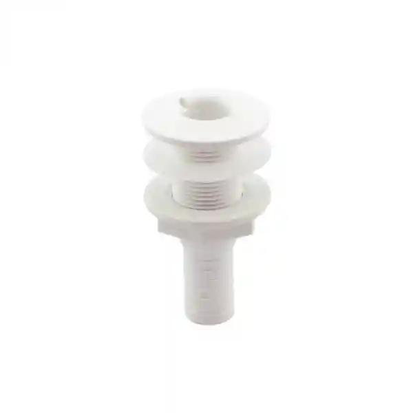 Lalizas Thru-Hull Geçiş Rakoru 3/4 19mm Hortum Bağlantılı Beyaz