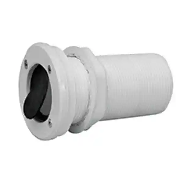 Lalizas Thru-Hull Geçiş Ø55mm Geri Dönüş Valfi Beyaz