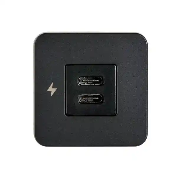 TILE-USB-C/USB-C ŞARJ SOKETİ, SİYAH ÇERÇEVE