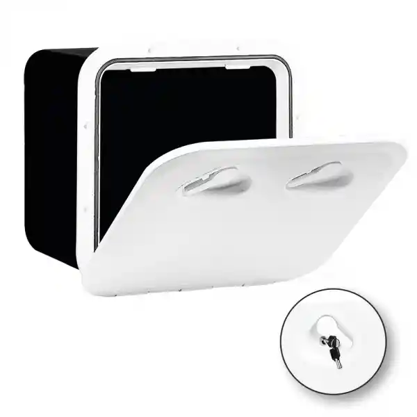Nuova Rade Top Line Kilitli Güverte Kapaği Gri 370x375mm