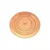 GLOMEX Topraklama Plakası Elektroliz Anotu 128mm Tip: Yuvarlak
