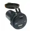 USB + Type-c + Voltmetre 12-24V Şarj Soketi