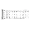 Lalizas 91260 AISI 316 Paslanmaz Çelik Vida Pimli Bow (U Kilit / Mapalı) Şakıl 8 mm