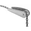 Lalizas 97999 Paslanmaz Çelik Tekne Baş Makarası - AISI 304, 250x50 mm
