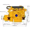 Vetus Diesel Deniz Motoru, 27 HP (20 kW)