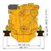 Vetus Diesel Deniz Motoru, 27 HP (20 kW)