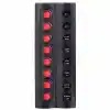 BFY Marin Sigortalı Switch Panel - 6 Anahtarlı