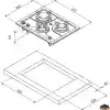 CAN PC1323 Üçlü Gömme Ocak