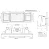 Dümen üstü scanpod SPH-4XI-W