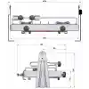 Eno Xtrem 2 Çift Gözlü Gimbal Gazlı Ocak