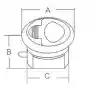Gömme kulp 60mm