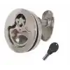 Gömme kulp, kilitli 62mm