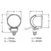Hella Marine Module 70 Güverte Aydınlatma Lambası