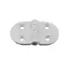 Lalizas Polyamid Menteşe 70x40x4.5mm Beyaz