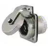 Hubbell 220V paslanmaz çelik priz