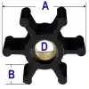 Jabsco Impeller 920-0001-p
